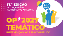 Intervenção no Espaço Público Volta a ser Tema do Orçamento Participativo